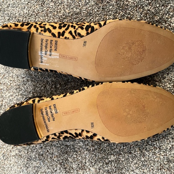 Vince Camuto Attera Flats Leopard Calf Hair animal print - Picture 3 of 6